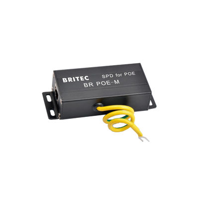 BR-POE-M RJ45 POE Ethernet Data Surge Protection Perangkat Poe Lightning Protector Jaringan POE Power Rj45 Surge Protection NET 6 POE Surge Protectors