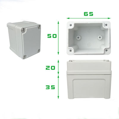 TY-506555 ABS Plastik IP66 Junction Project Box Kandang Tahan Air 50 * 65 * 55