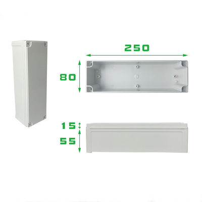 TY-659555 95 Ukuran Kotak Sambungan Listrik Proyek Plastik ABS IP66 Junction Enclosure