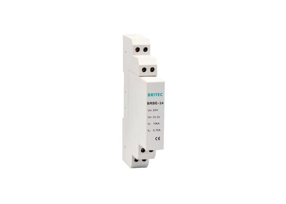 Signal Din Rail SPD Surge Protector 24V Surge Arrester Untuk Perlindungan Saluran Data