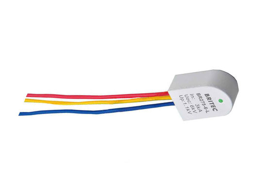 Uoc / In (8 / 20μS) 6kV / 3kA Tipe 3 Spd Kelas III Surge Arrester Desain Kompak